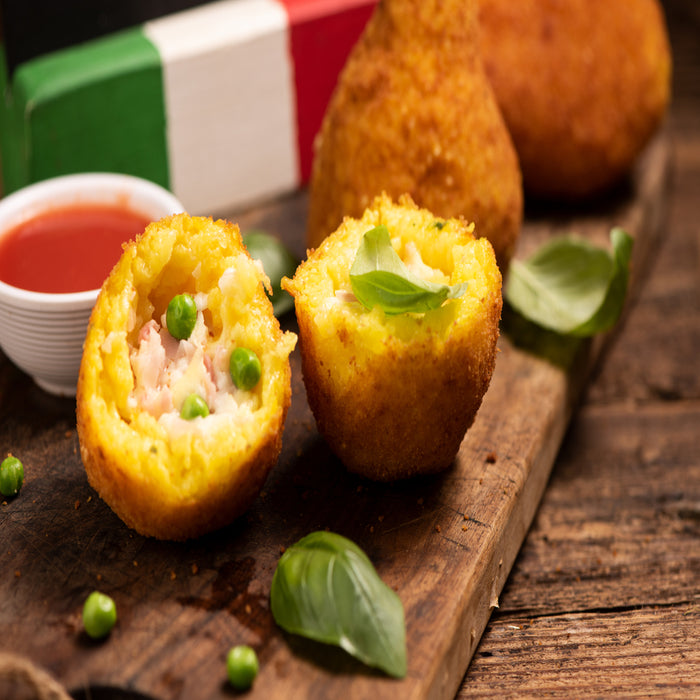 Medium Ham Arancini - Pack of 2.4kg 30 pcs (80gr each)