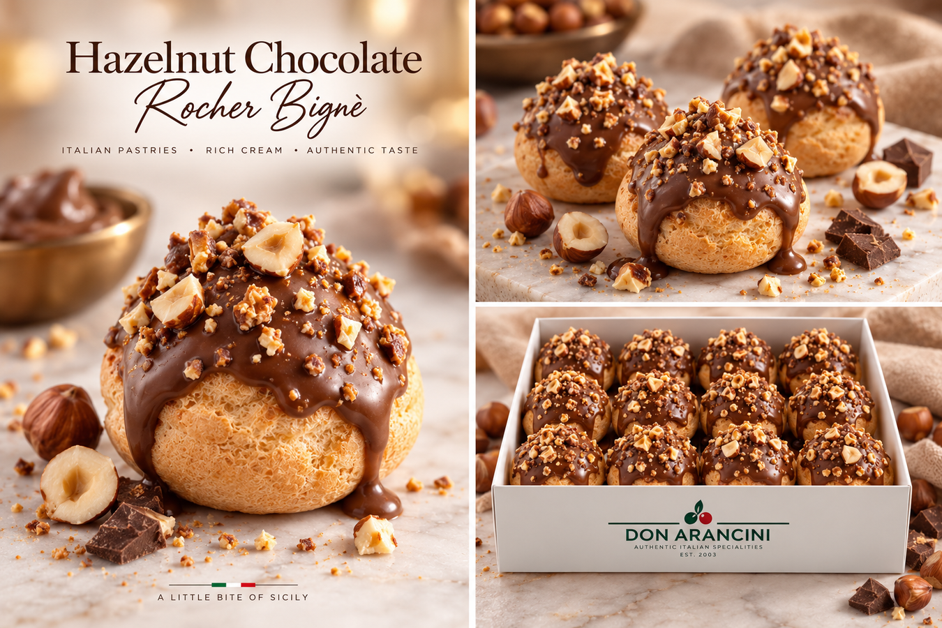 ITALIAN CREAM-FILLED BIGNÈ