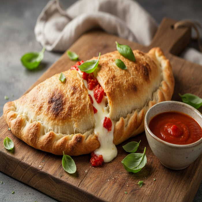 Rustic Calzone Classic Tomato Mozzarella Calzoni - 250 grams each Don Arancini