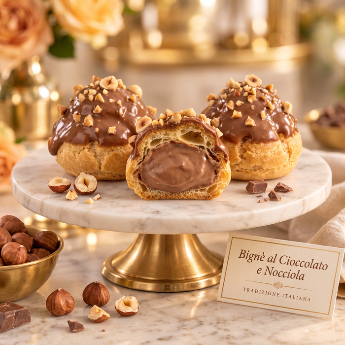 Bigne' Hazelnut Chocolate Cream | 6-12-18-24-48 options. Choose your preferred Flavours when order! (Copy)
