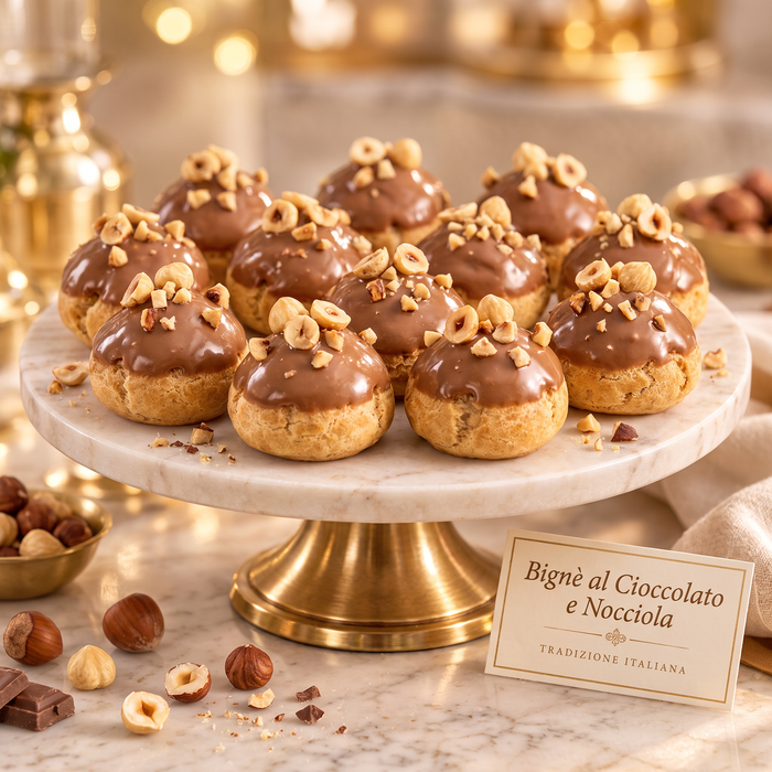 Bigne' Hazelnut Chocolate Cream | 6-12-18-24-48 options. Choose your preferred Flavours when order! (Copy)