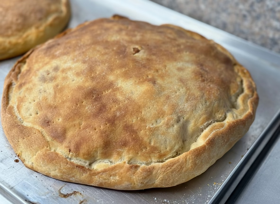 Savoury Pie - Broccoli Pork Sausage | 2 Kg - 8 slices