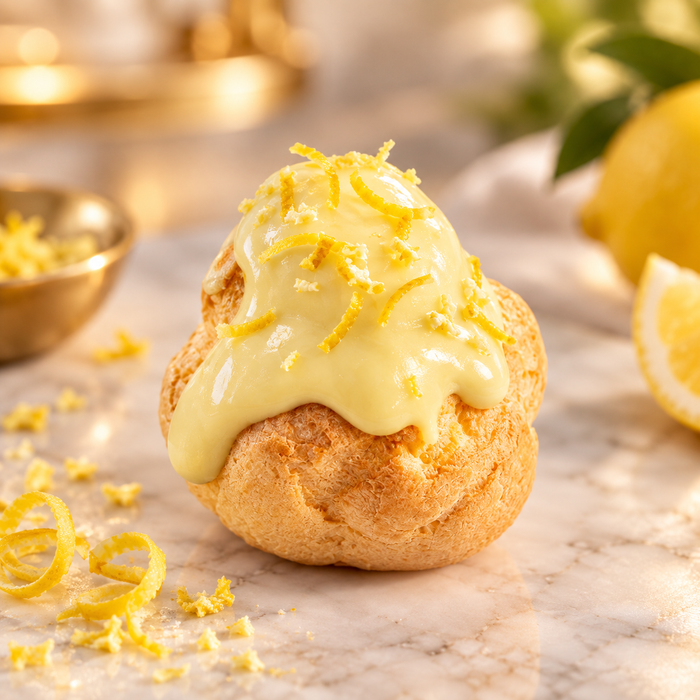 Bigne' Sicilian Lemon Cream | 6-12-18-24-48 options. Choose your preferred Flavours when order! (Copy) (Copy)