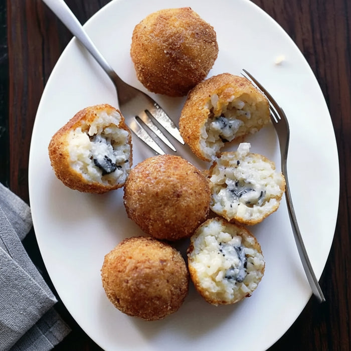 Mini Mushroom Arancini - Pack of 3.5kg - 70 pcs per box - 50g each