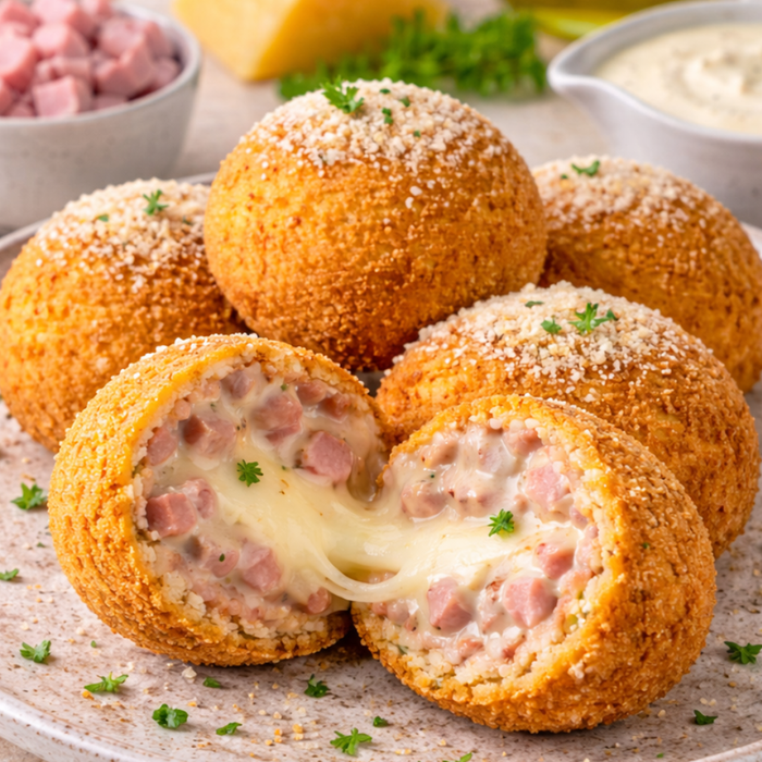 Arancini Ham & Mozzarella 220 gr. | Mixed Pack 6-12-24-48 - Choose your preferred Flavours when order!