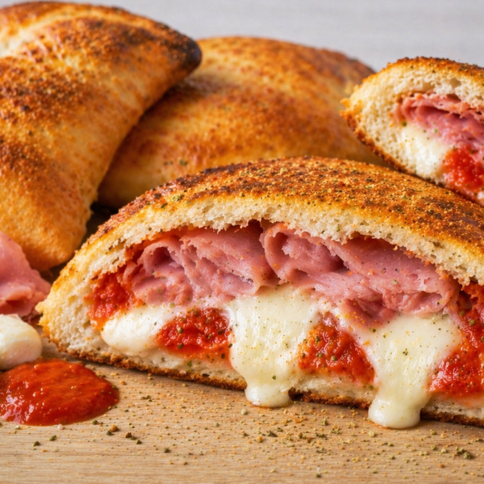 Calzone Ham & Mozzarella Classic | Same Flavour 2-4-8 Calzoni options x 180g