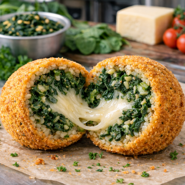 Spinach Arancini & Mozzarella (v) 220gr. | Mixed Pack 6-12-24-48 - Choose your preferred Flavours when order!