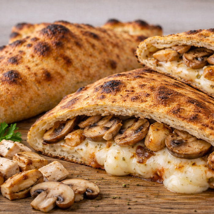 Rustic Calzone Chicken Mushroom | Same Flavour 2-4-8 Calzoni options x 280 gr.