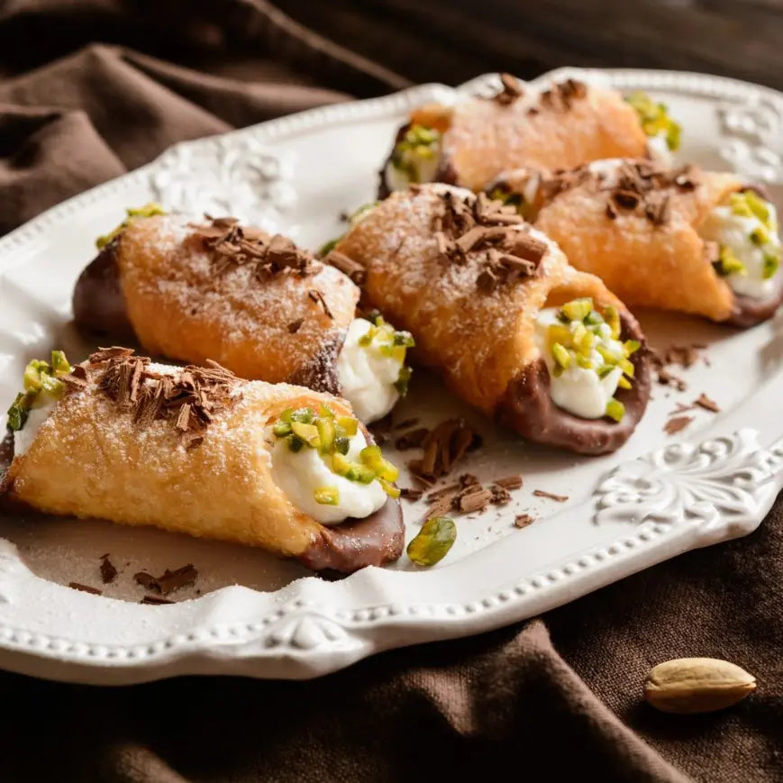 Mixed Cannoli 540 grams - 12 pcs per pack Don Arancini