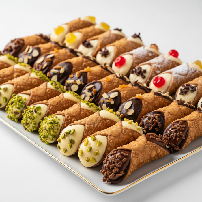 Mixed Cannoli Gluten Free Packs of 6-12-24-48 | Choose your preferred Flavours when order!