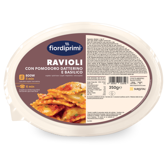 Ravioli with Datterino Tomato and Basil 350g