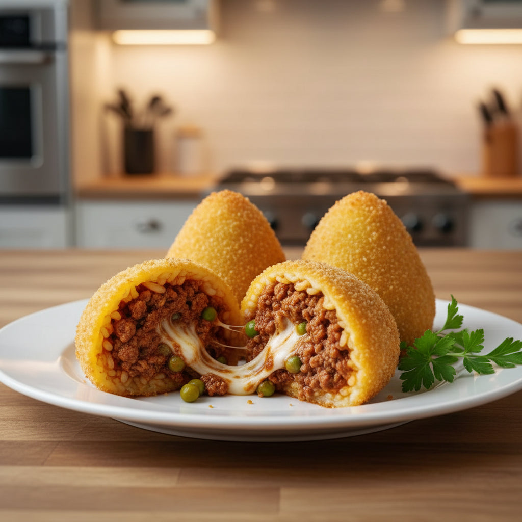 Arancini Ragù Minced Beef Bolognese sauce & Mozzarella (Classic), 6 pc — Don Arancini